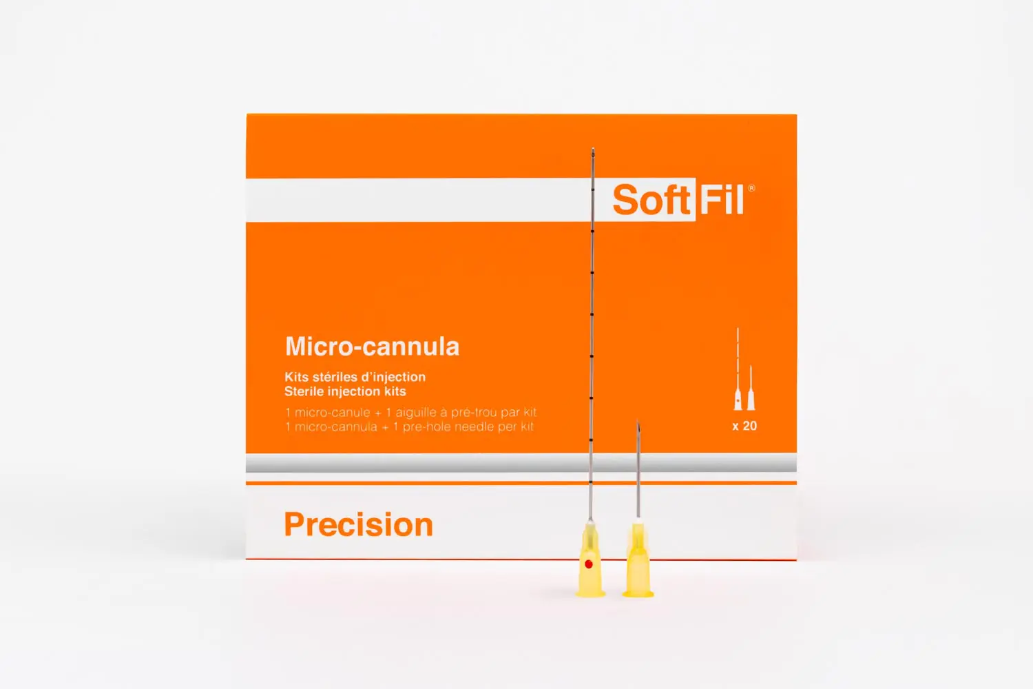 20G_90XL SoftFil® Precision Micro-cannulas - 20G 90mm
