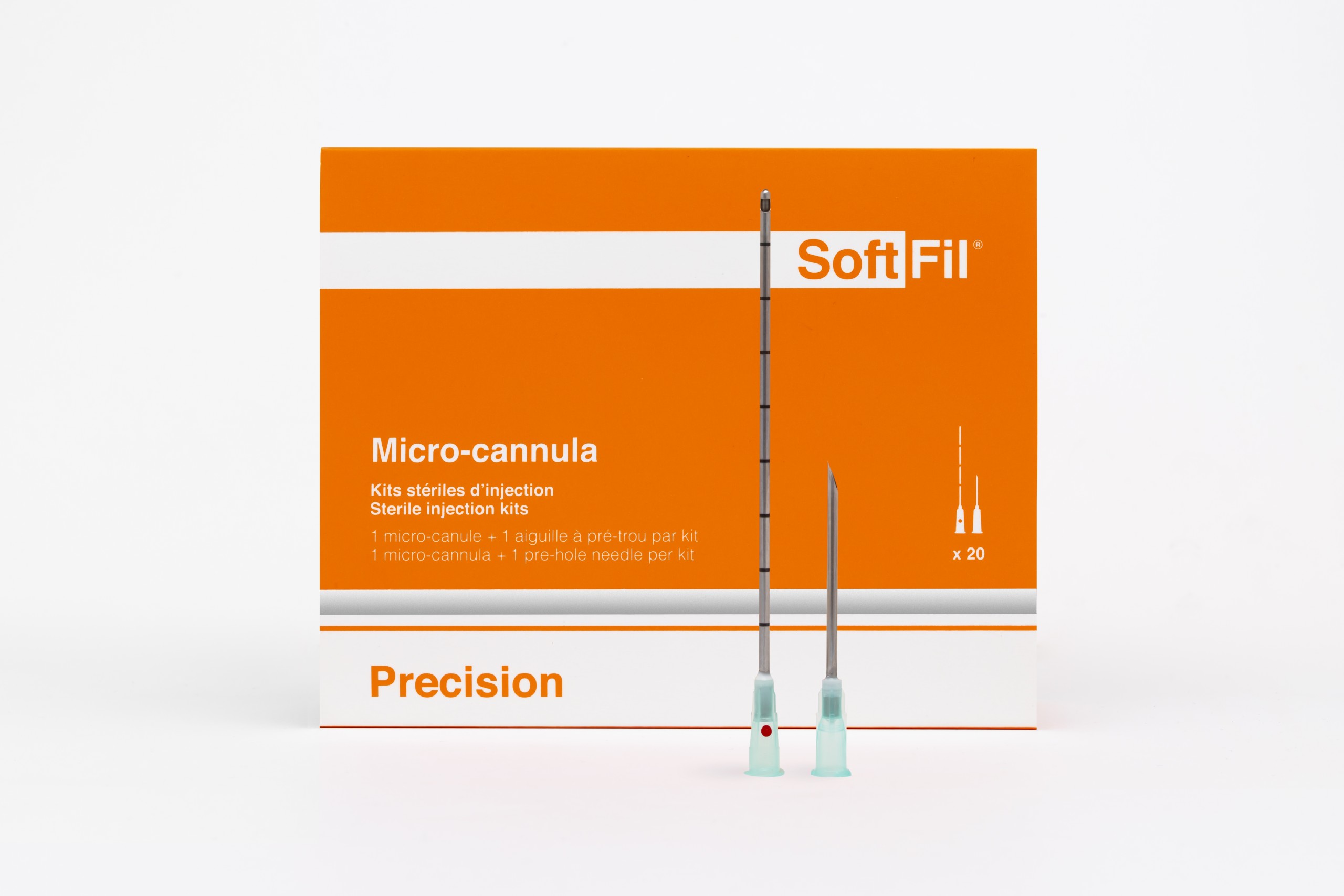 SoftFil Precision 14G90 microcannula